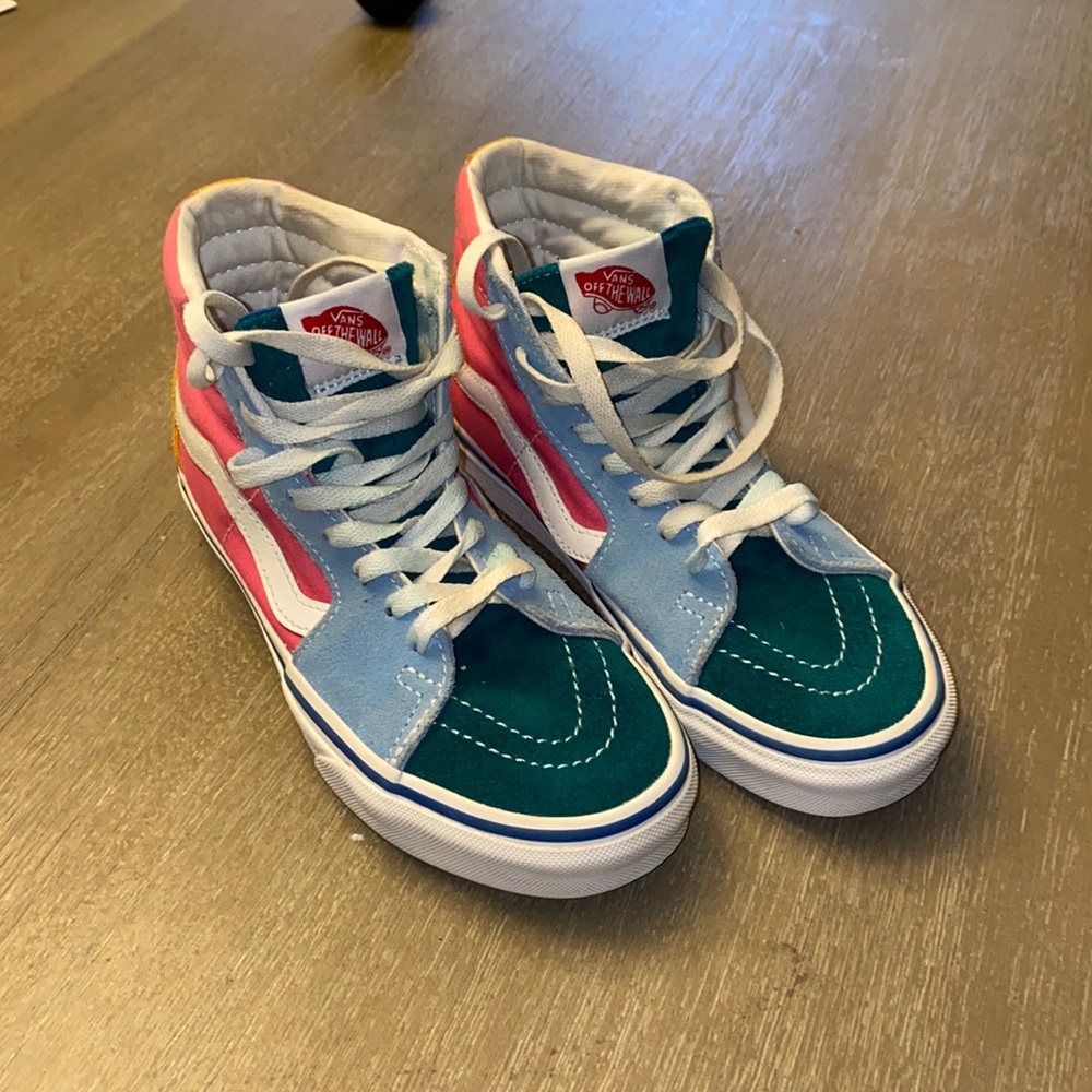 Vans High top Skate Shoe Color Block